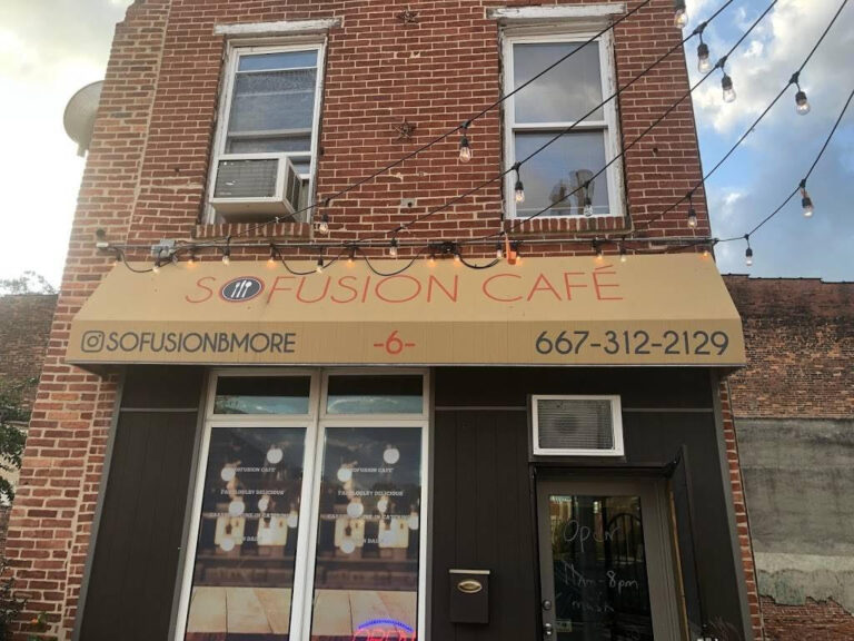 Sofusion Cafe - an example of a Maryland Neighborhood Exchange Success Story